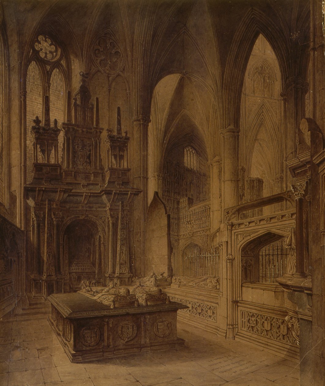 Capilla de San Juan Bautista, Abadía de Westminster de John Coney