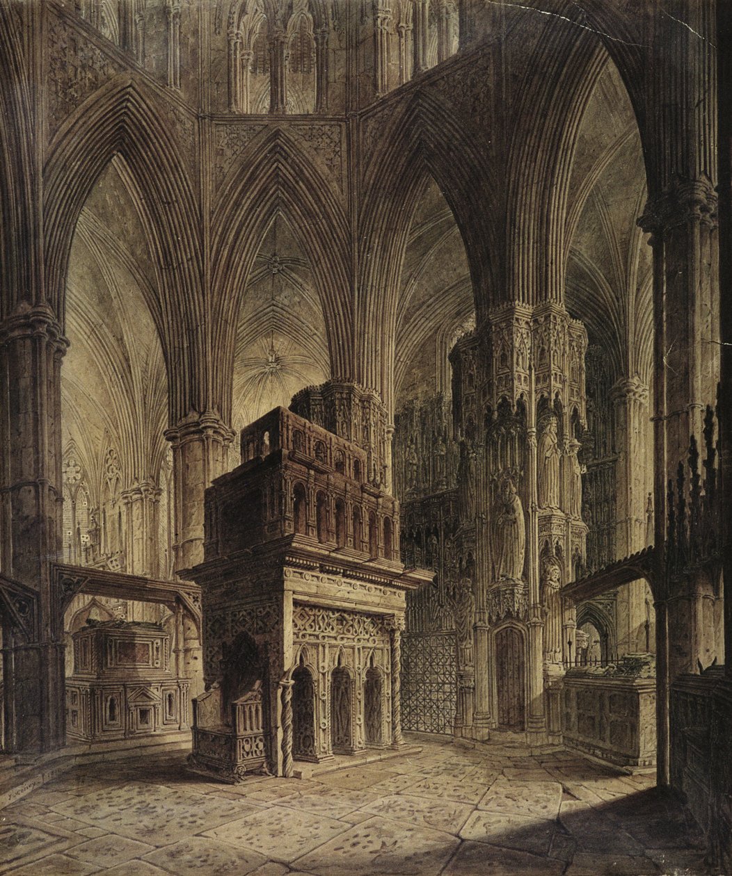 Santuario de Eduardo el Confesor, Abadía de Westminster de John Coney