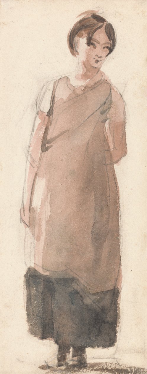Una campesina en la Región de los Lagos de John Constable