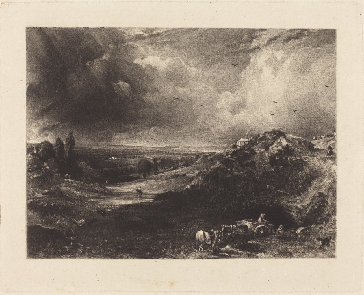 A Heath de John Constable