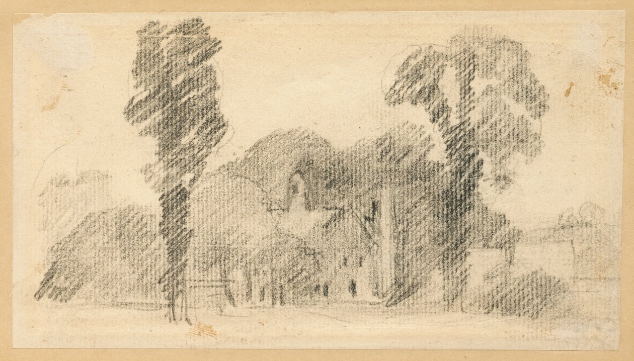 Una casa en Twyford de John Constable