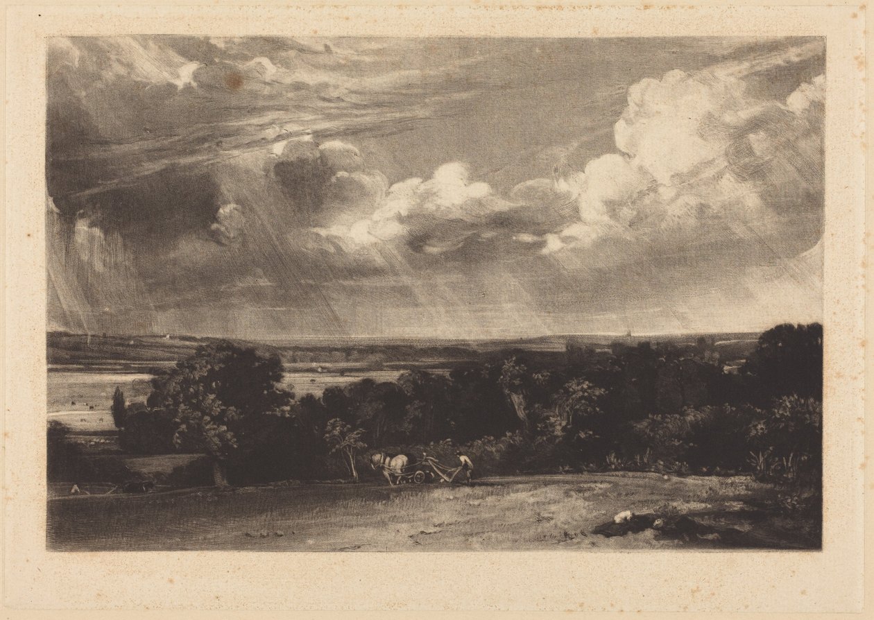 Un paisaje de verano de John Constable