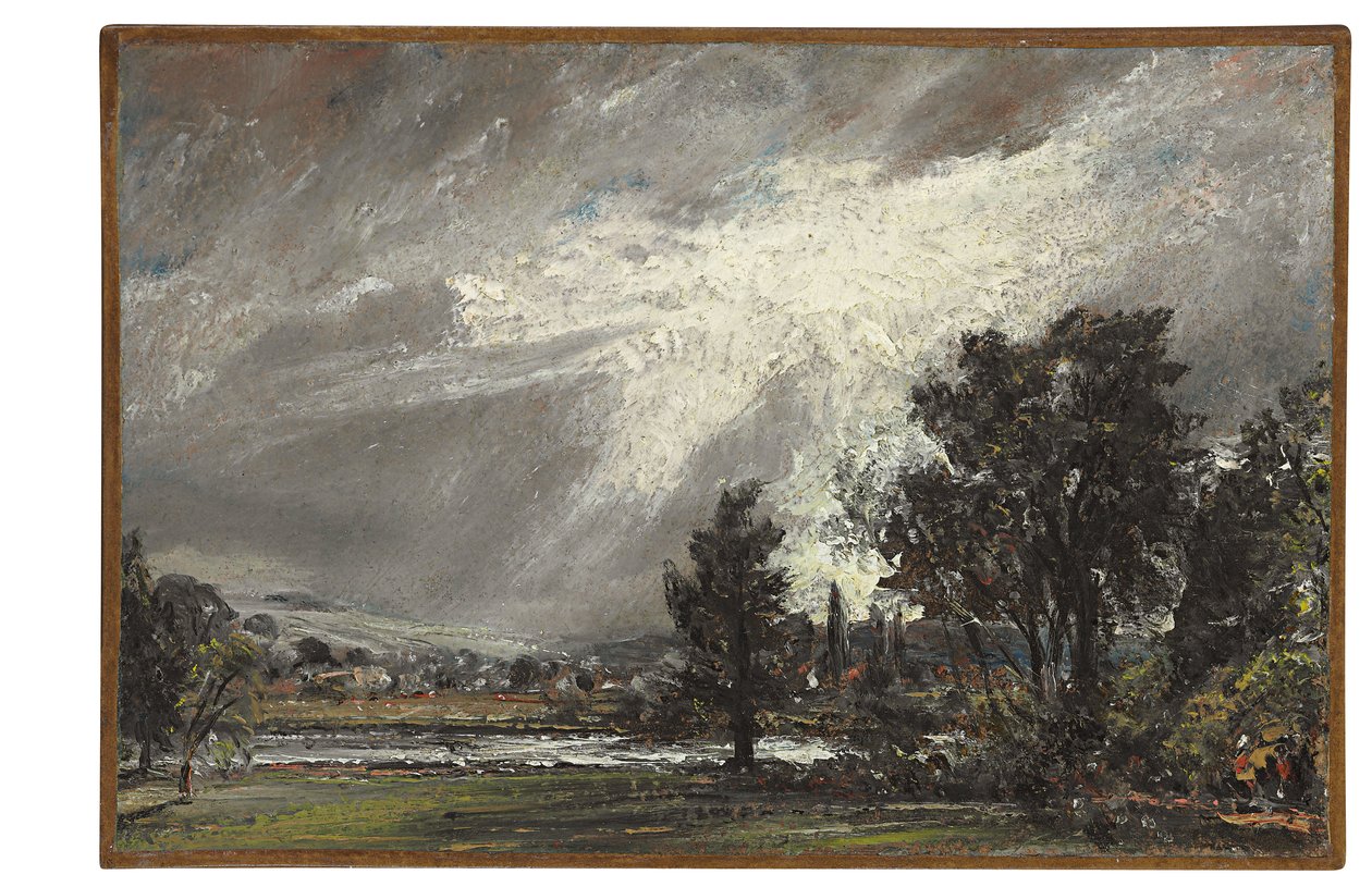 Una vista de Salisbury de John Constable