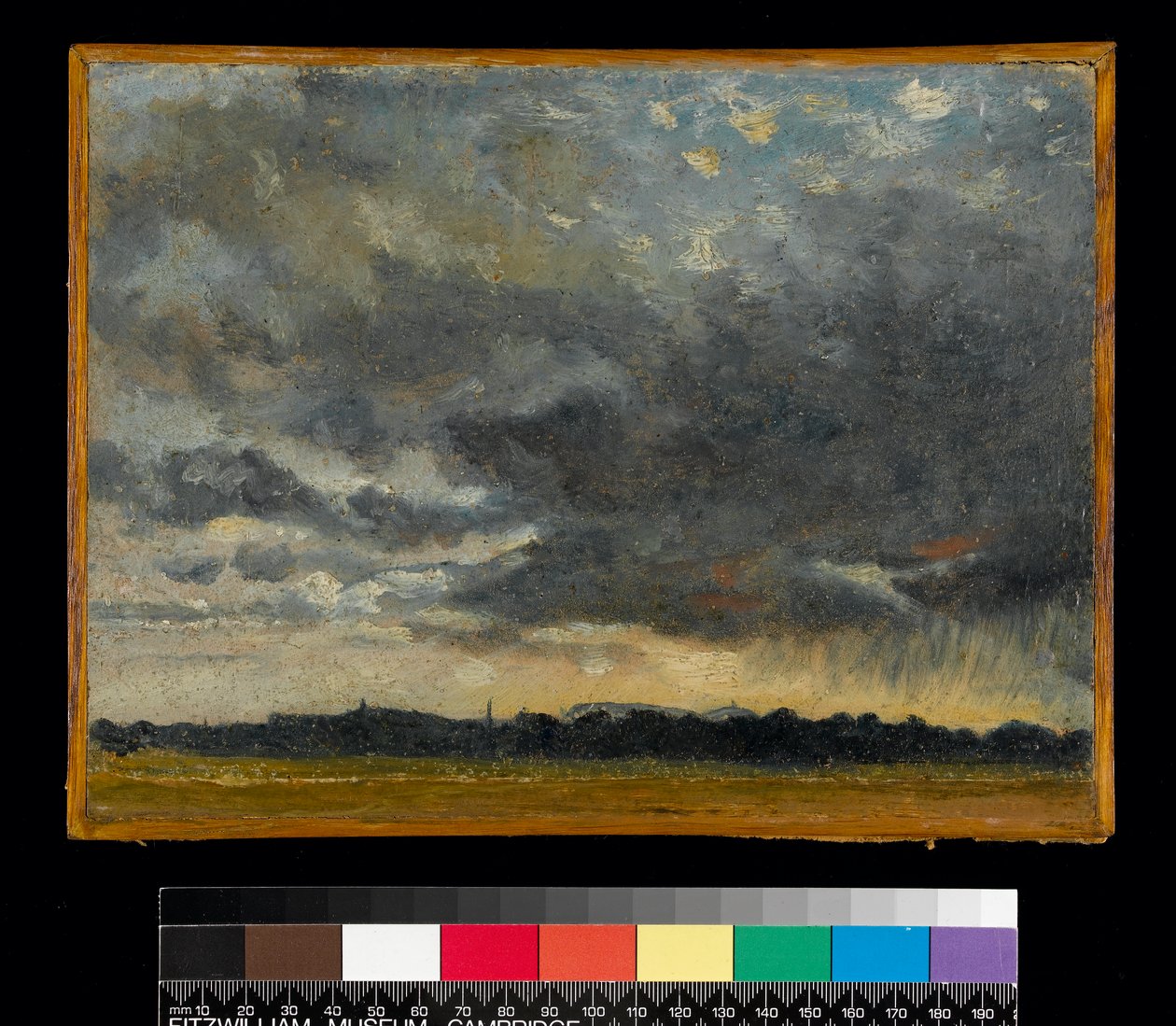 En Hampstead, mirando hacia Harrow de John Constable