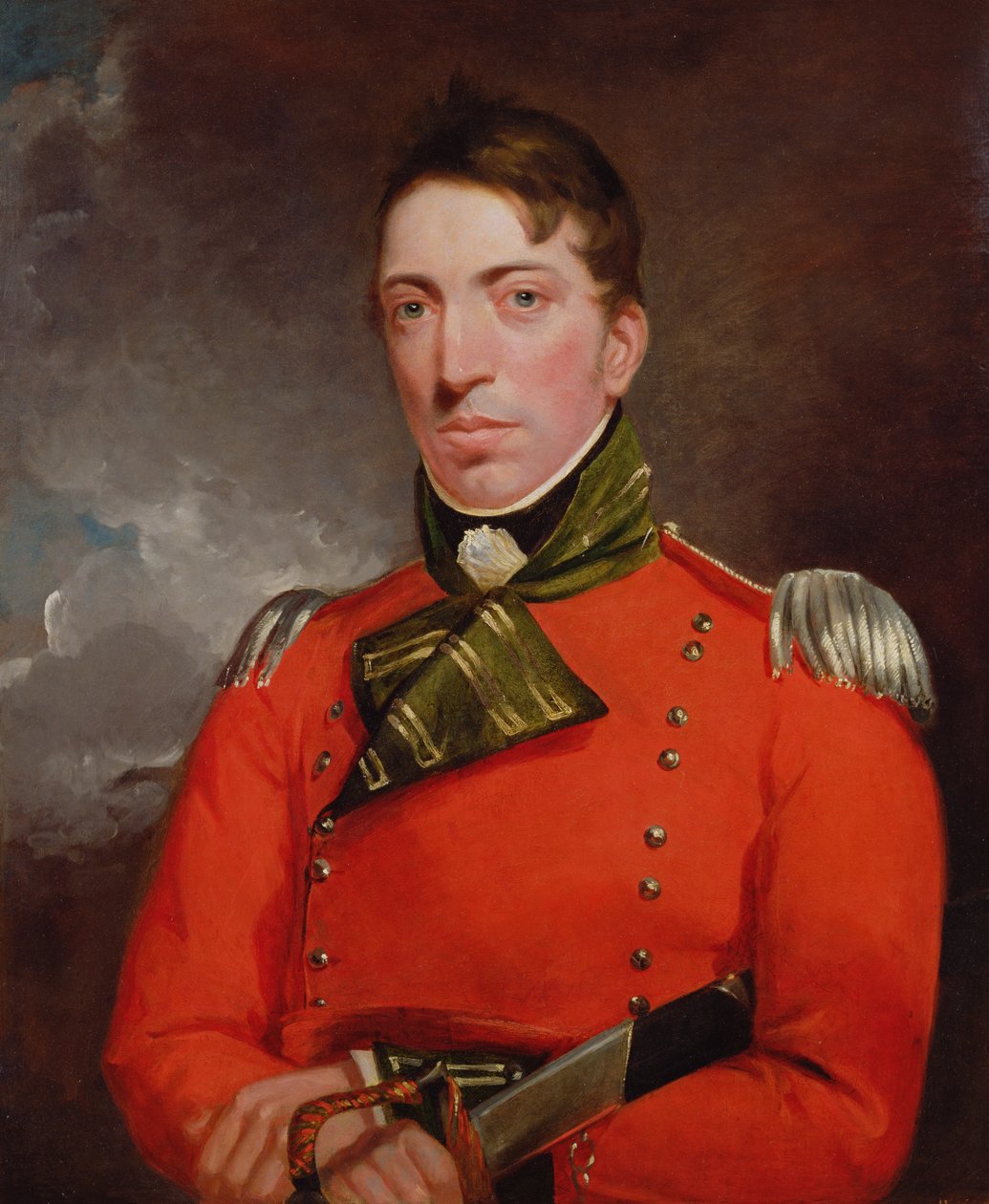 Capitán Richard Gubbins, c.1804-05 de John Constable
