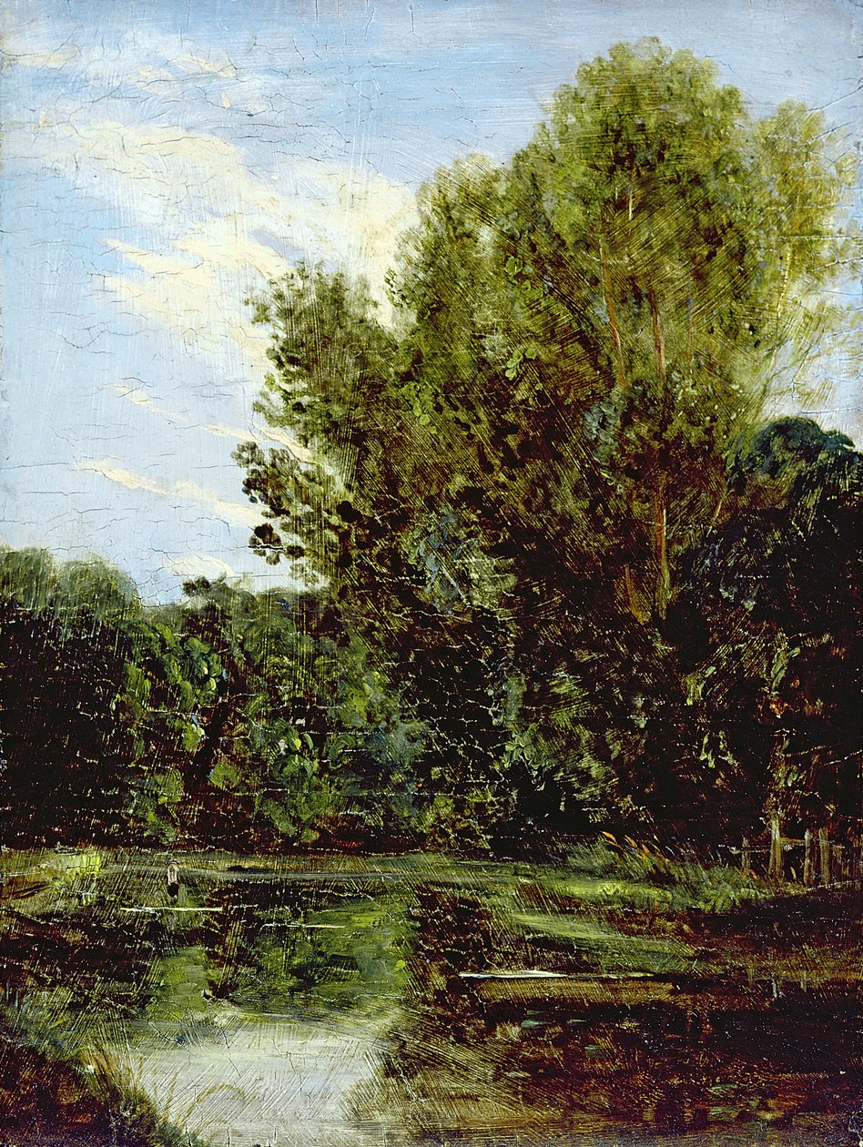 Esquina de los estanques de Hampstead de John Constable
