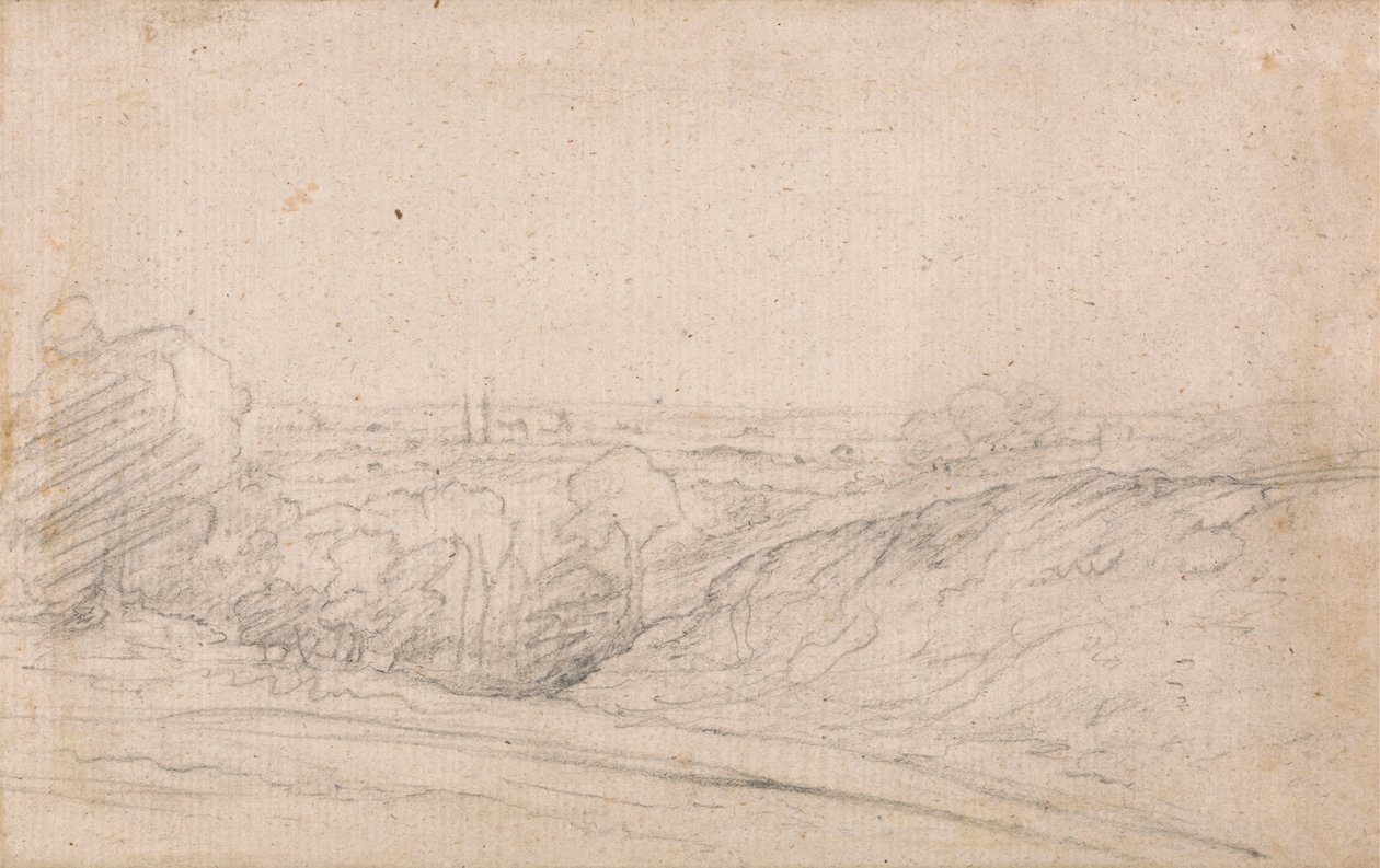 Dedham Vale desde Langham de John Constable