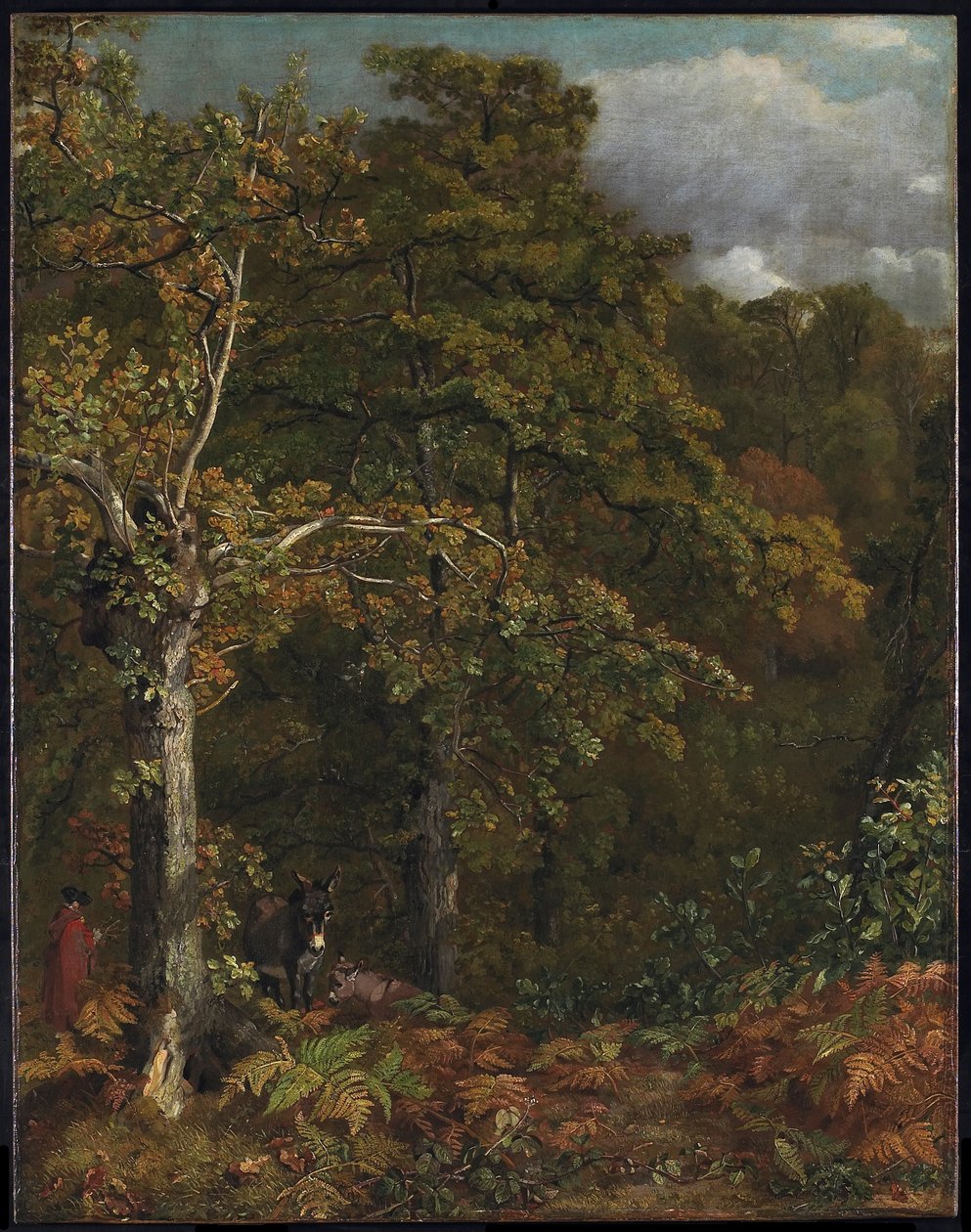 Borde de un Bosque de John Constable