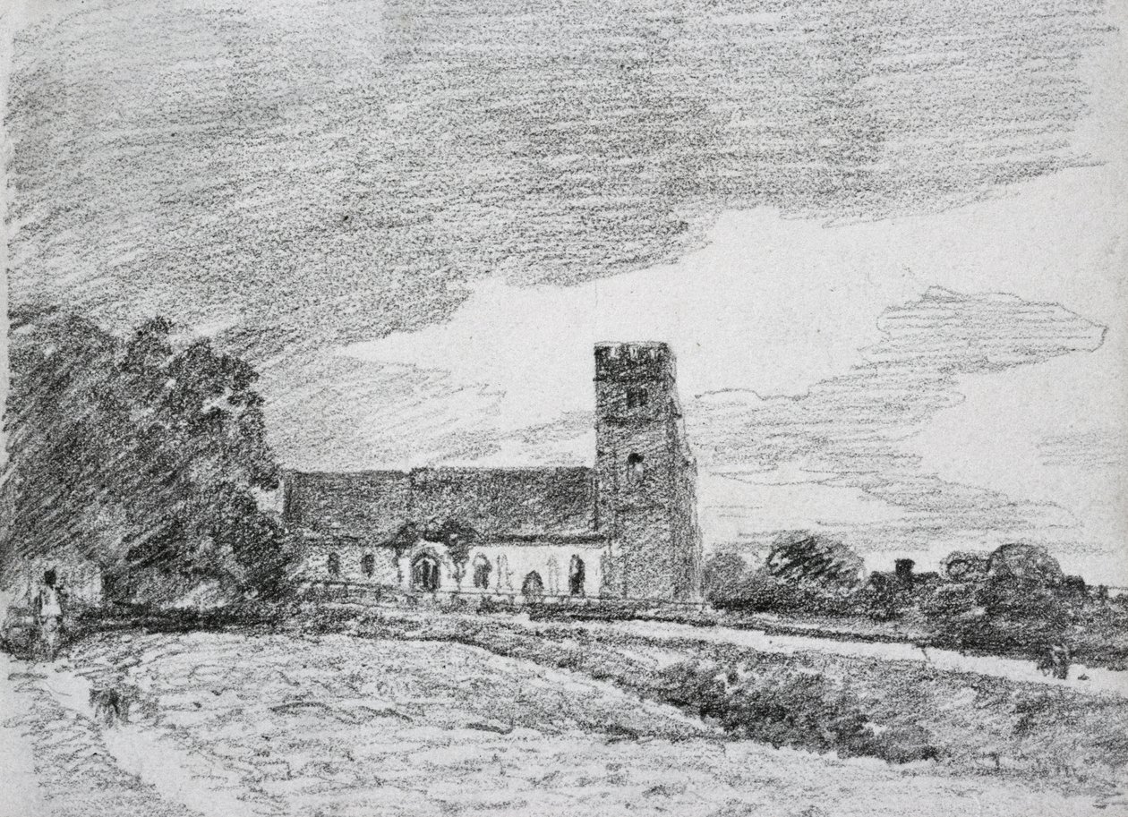Iglesia de Feering, 1814 de John Constable