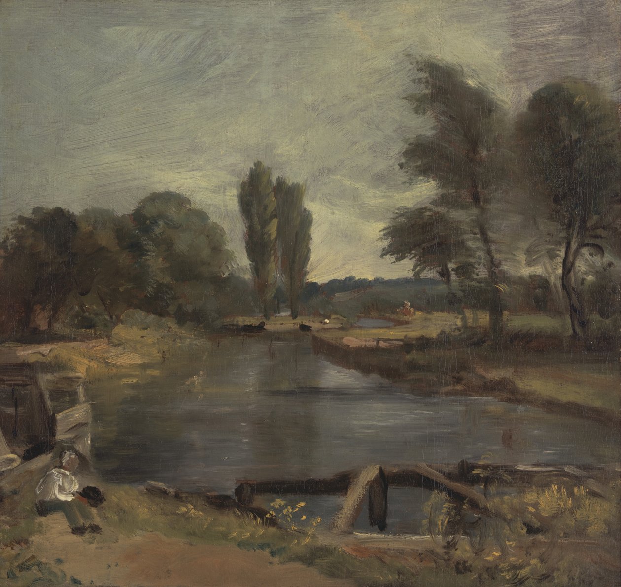Flatford Lock de John Constable