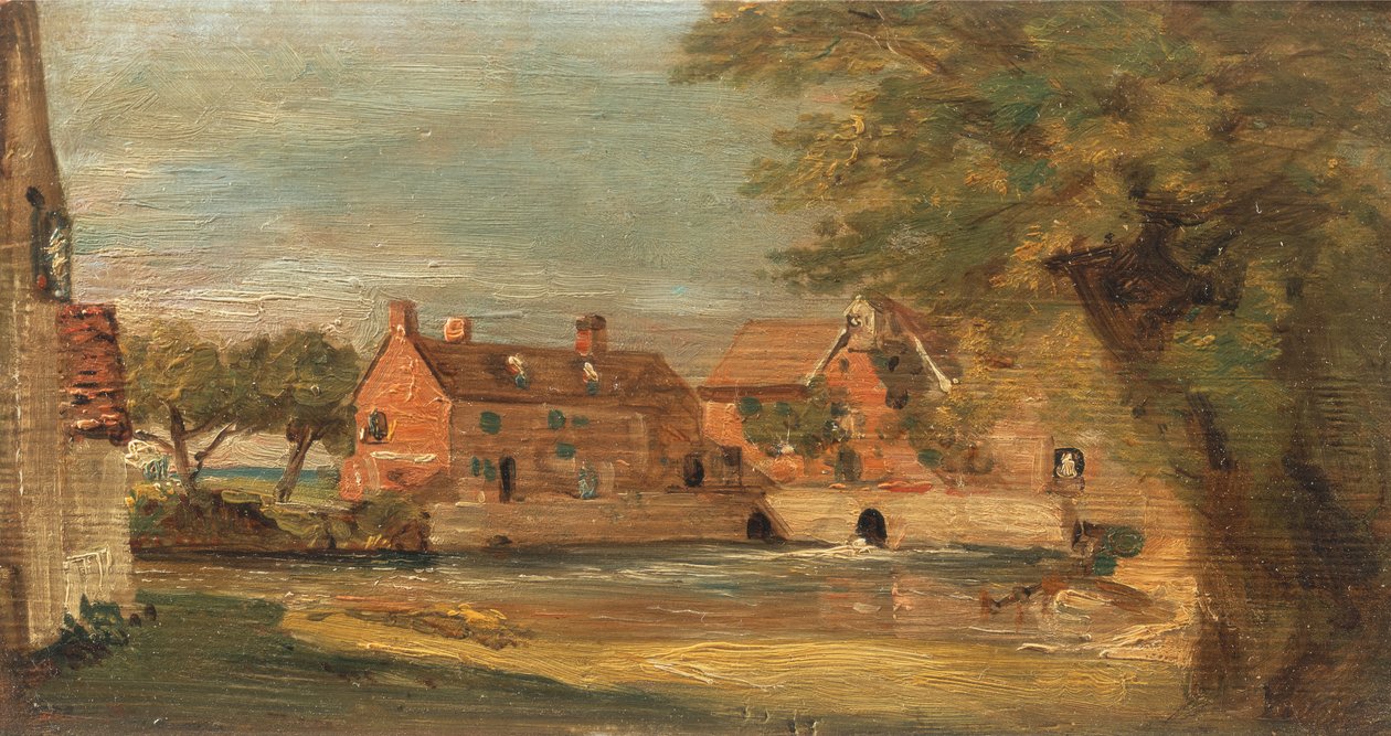 Molino de Flatford de John Constable
