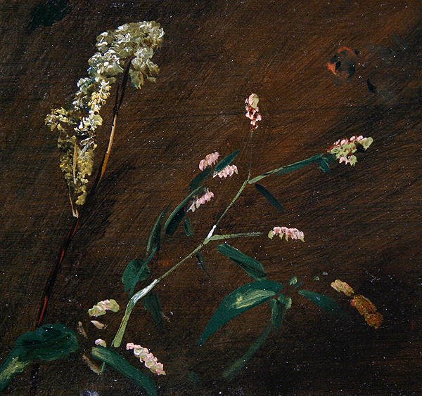Estudios de flores: Persicaria y Reina de los prados de John Constable