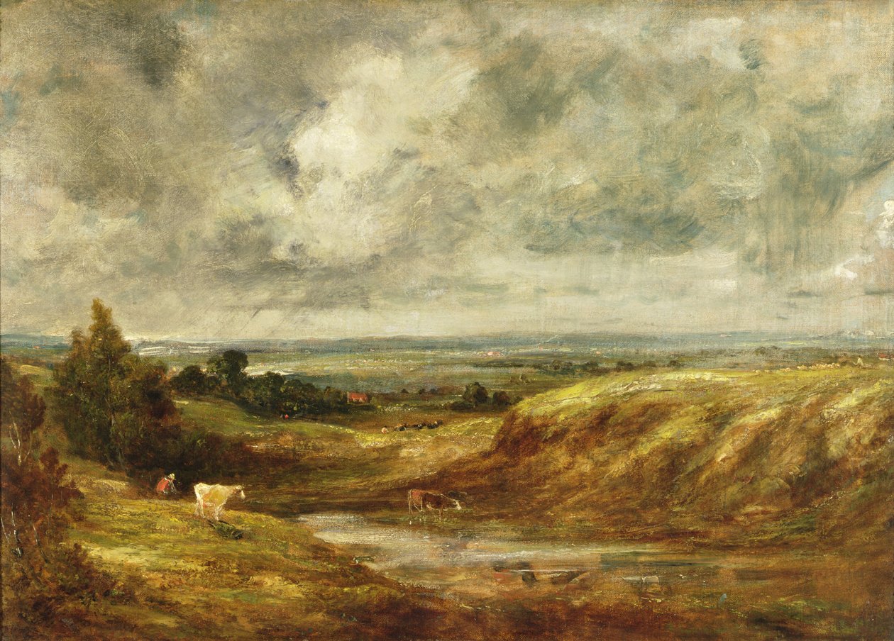 Hampstead Heath, c.1825-30 de John Constable