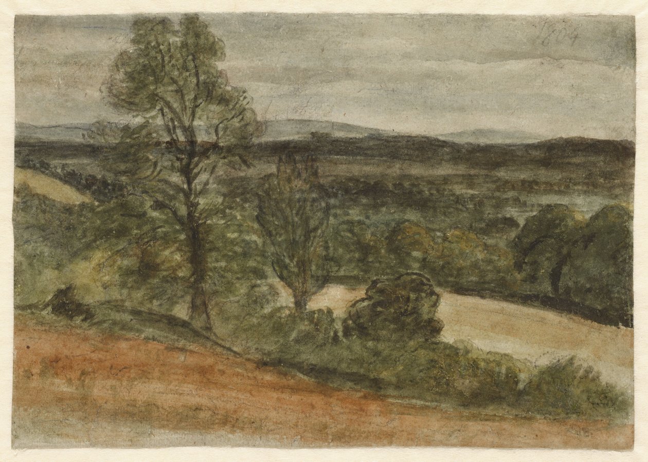 Hursley, Hampshire de John Constable