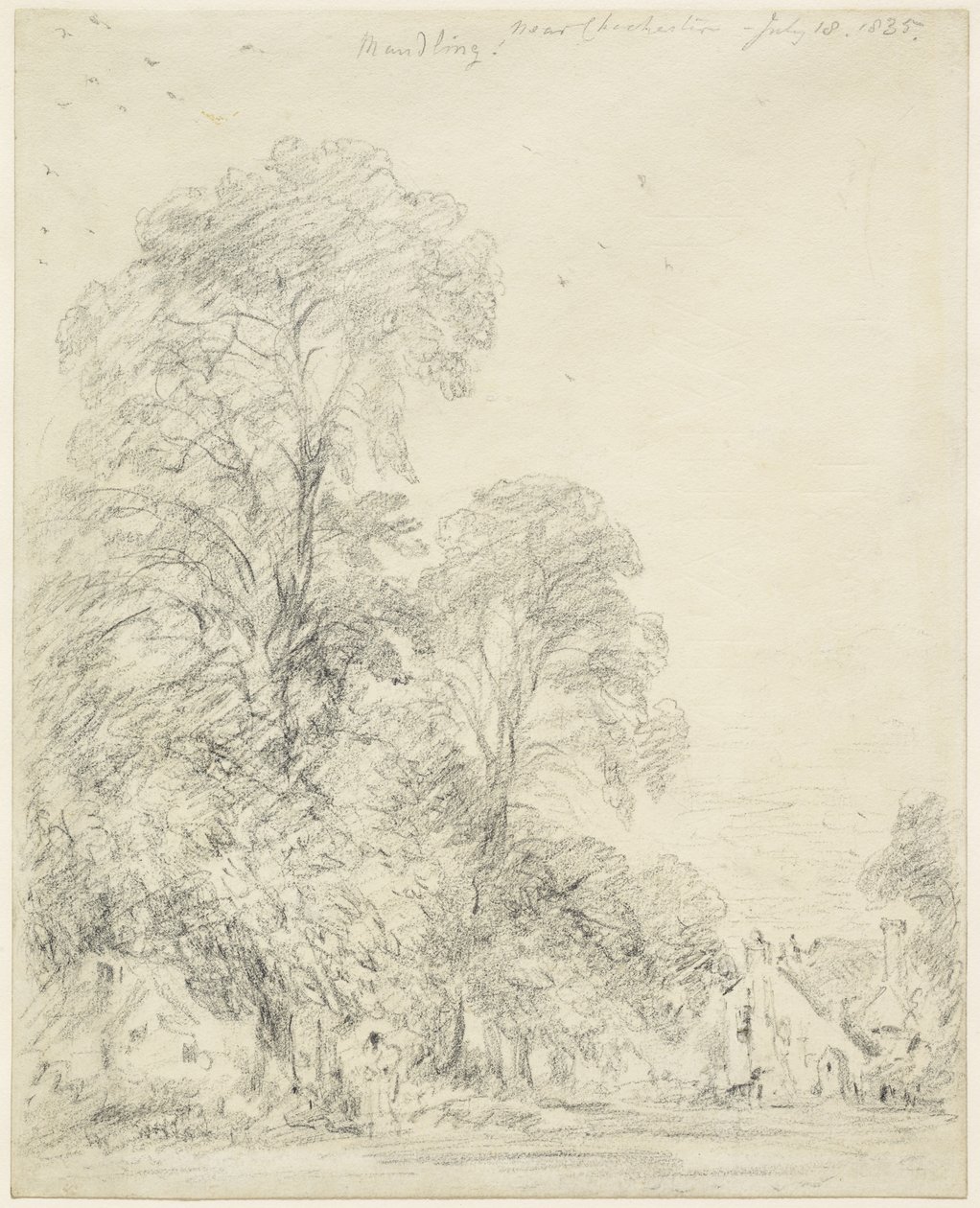 Maudlin, cerca de Chichester, 18 de julio de 1835 de John Constable