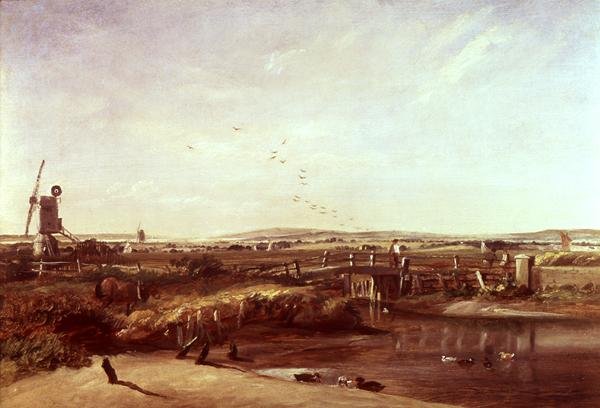 Mistley, Valle del Stour de John Constable