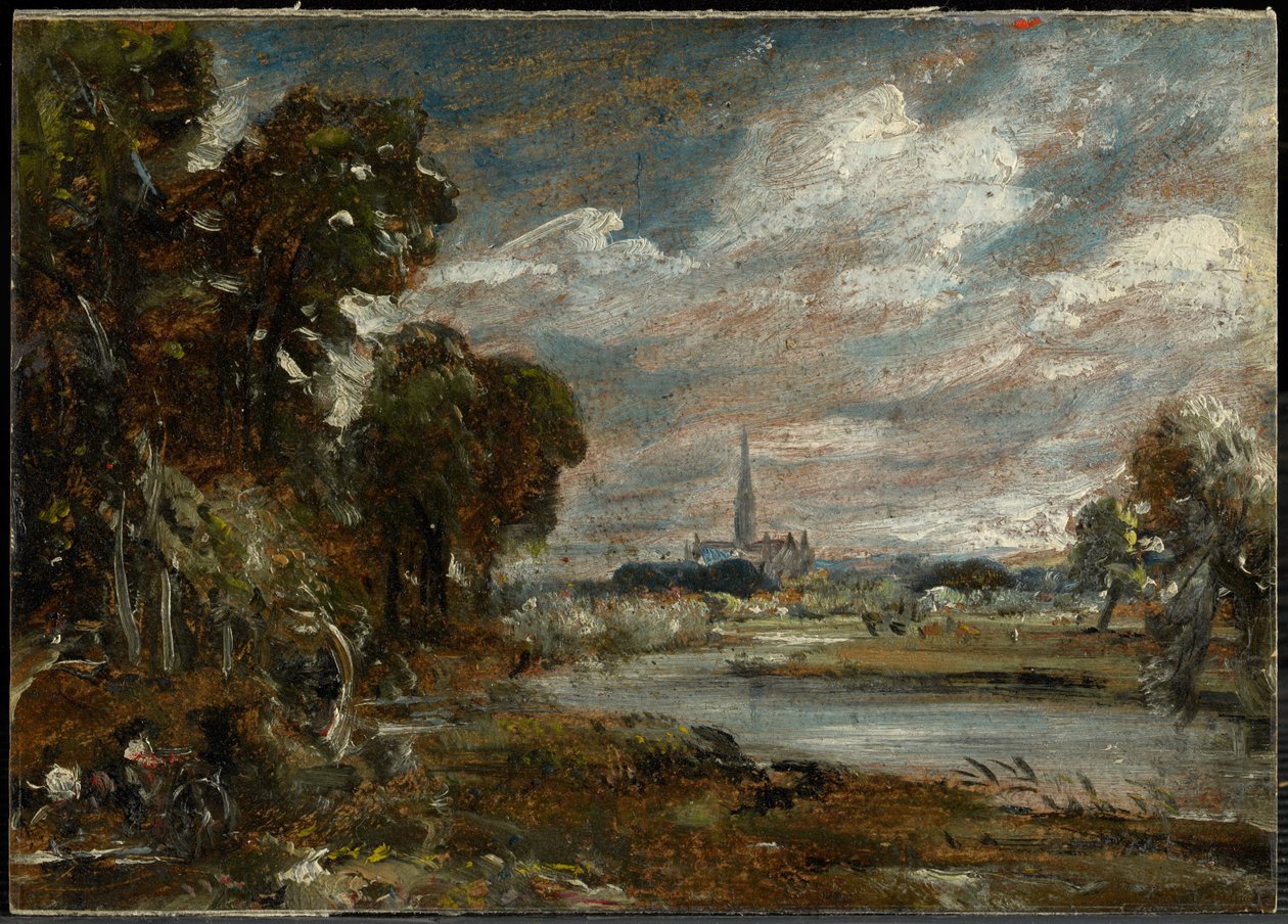 La catedral de Salisbury desde el río Nadder de John Constable