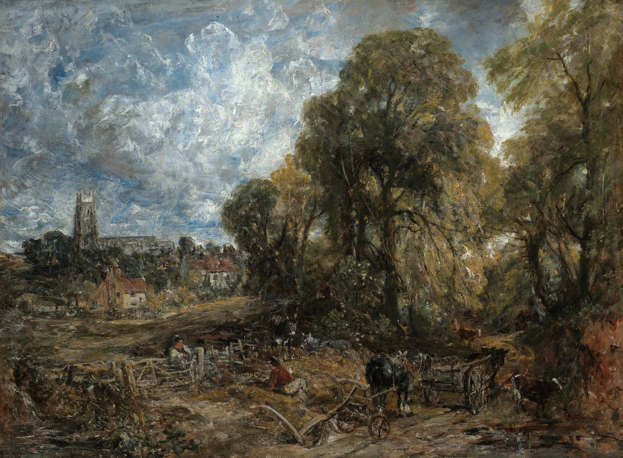 Stoke-by-Nayland, 1836 de John Constable