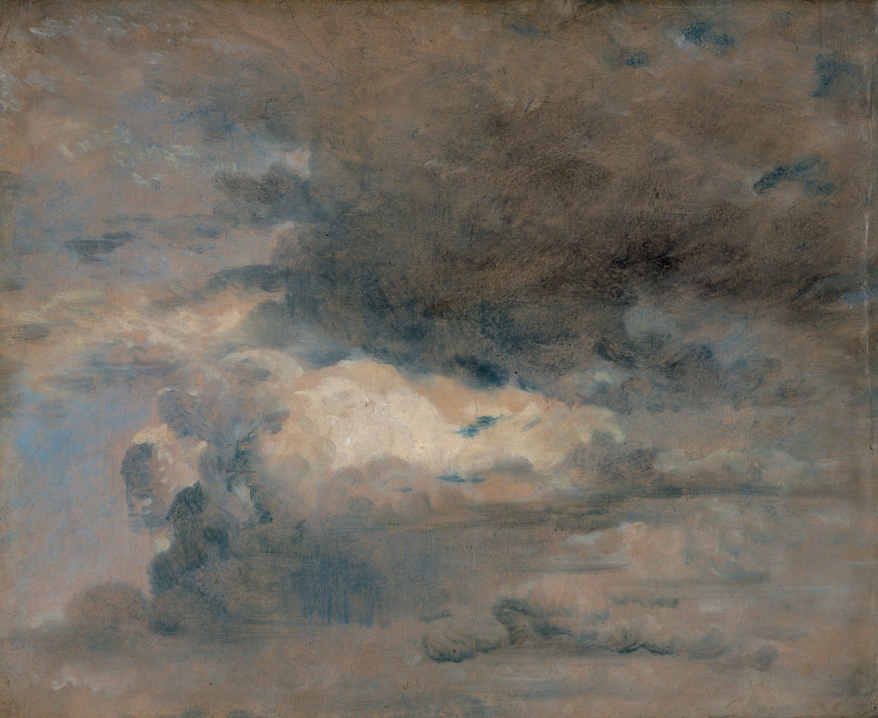 Estudio de nubes - Tarde, 31 de agosto de 1822 de John Constable