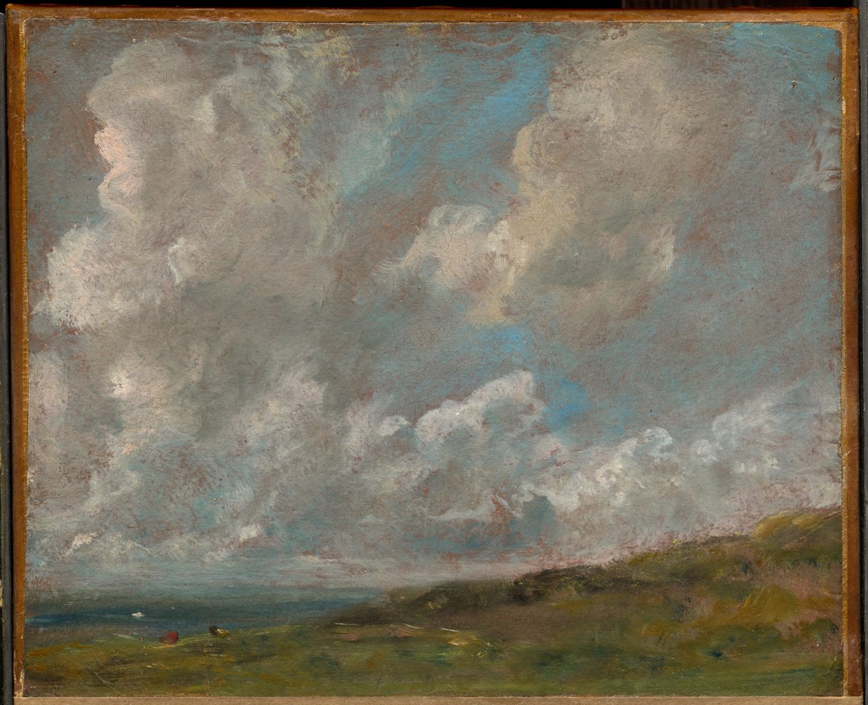 Estudio de nubes sobre un paisaje de John Constable