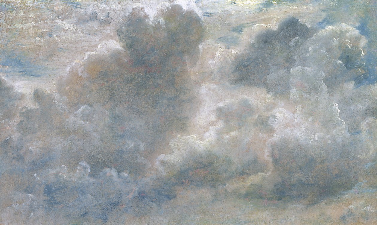 Estudio de Nubes Cúmulos, 1822 de John Constable