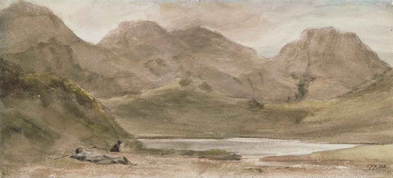 Sty Head Tarn, 12 de octubre de 1800 de John Constable