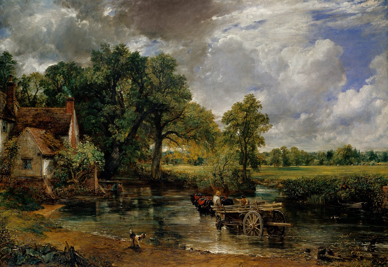 El carro de heno, 1821 de John Constable
