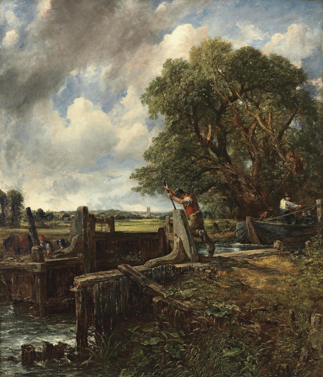 La esclusa de John Constable
