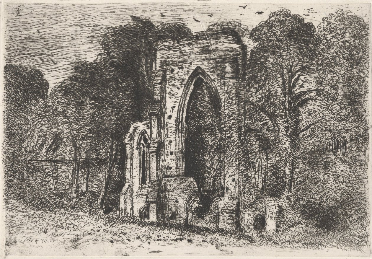 Las ruinas de la abadía de Netley de John Constable