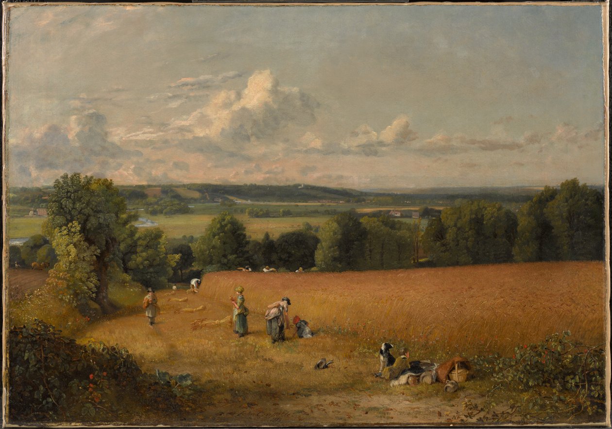 El campo de trigo de John Constable