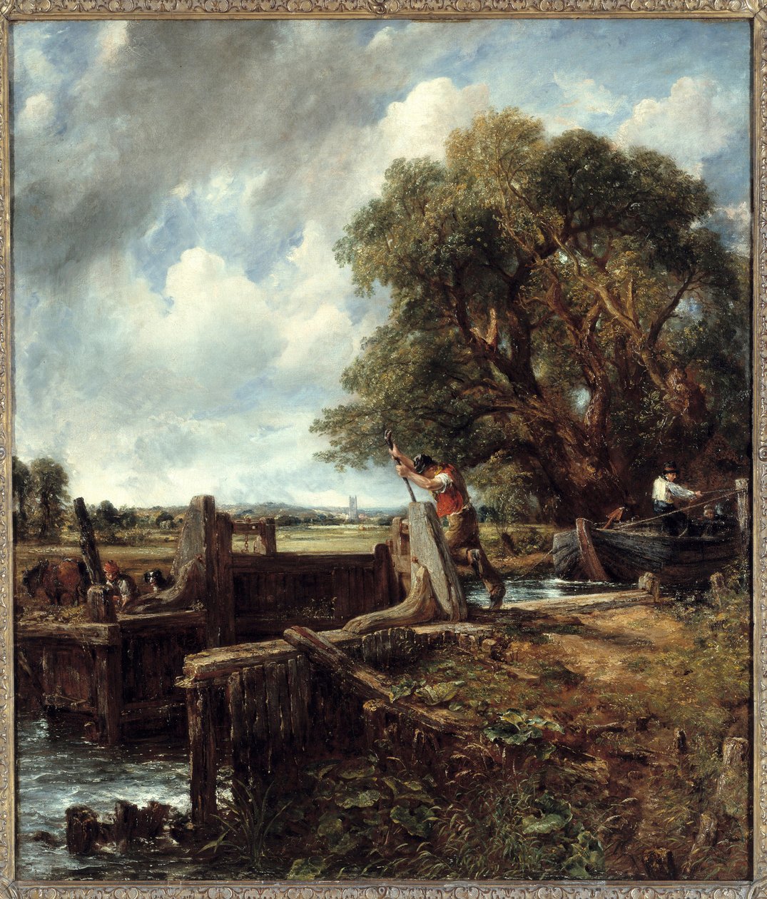 La esclusa de John Constable