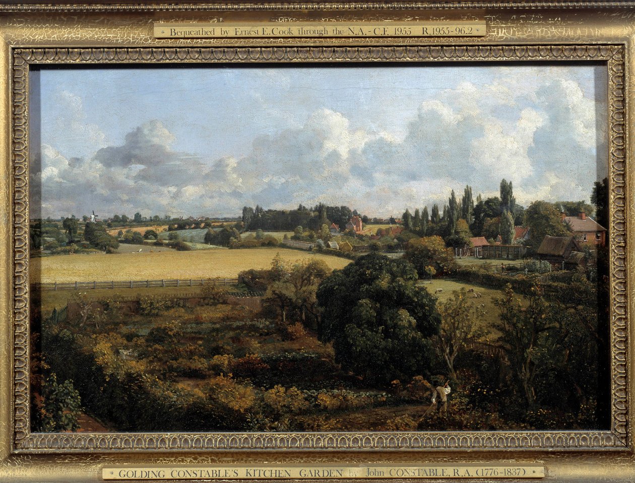 El huerto y el jardín de frutas de John Constable
