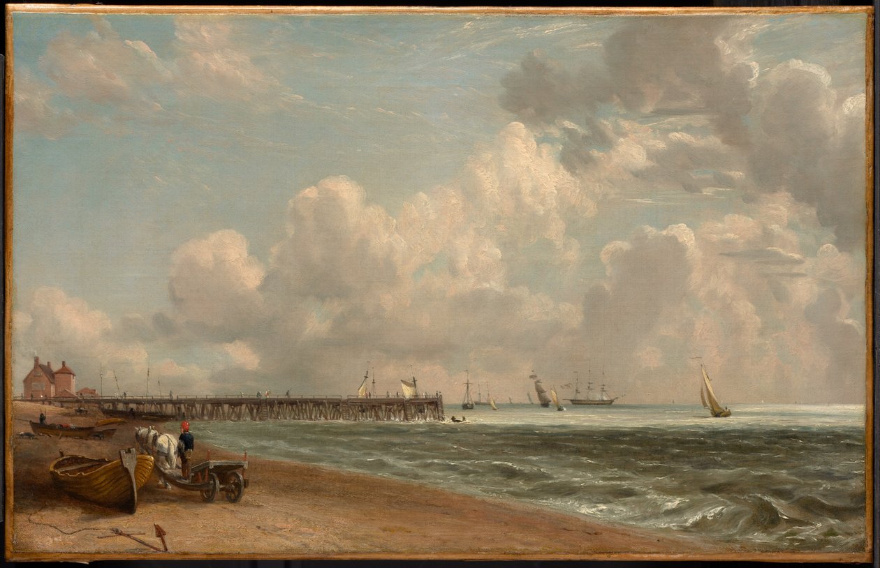 El muelle de Yarmouth de John Constable