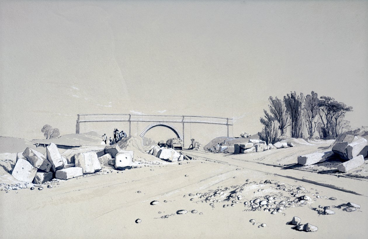 Harrow Weald, 8 de mayo de 1837 de John Cooke Bourne