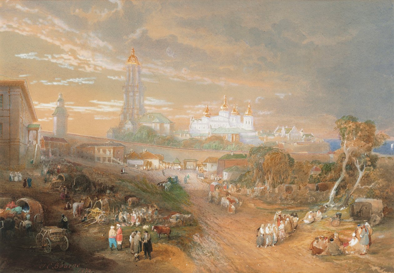 Kiev Pechersk Lavra de John Cooke Bourne