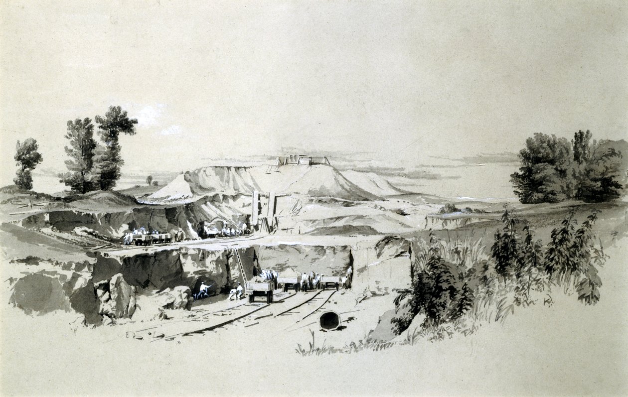 Túnel de Linslade, 23 de junio de 1837 de John Cooke Bourne