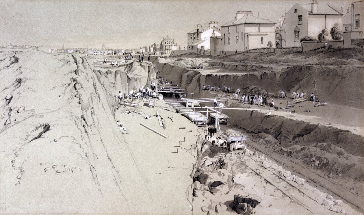 Park Village, 26 de agosto de 1836 de John Cooke Bourne