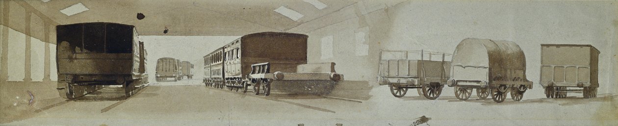 Material rodante ferroviario de John Cooke Bourne