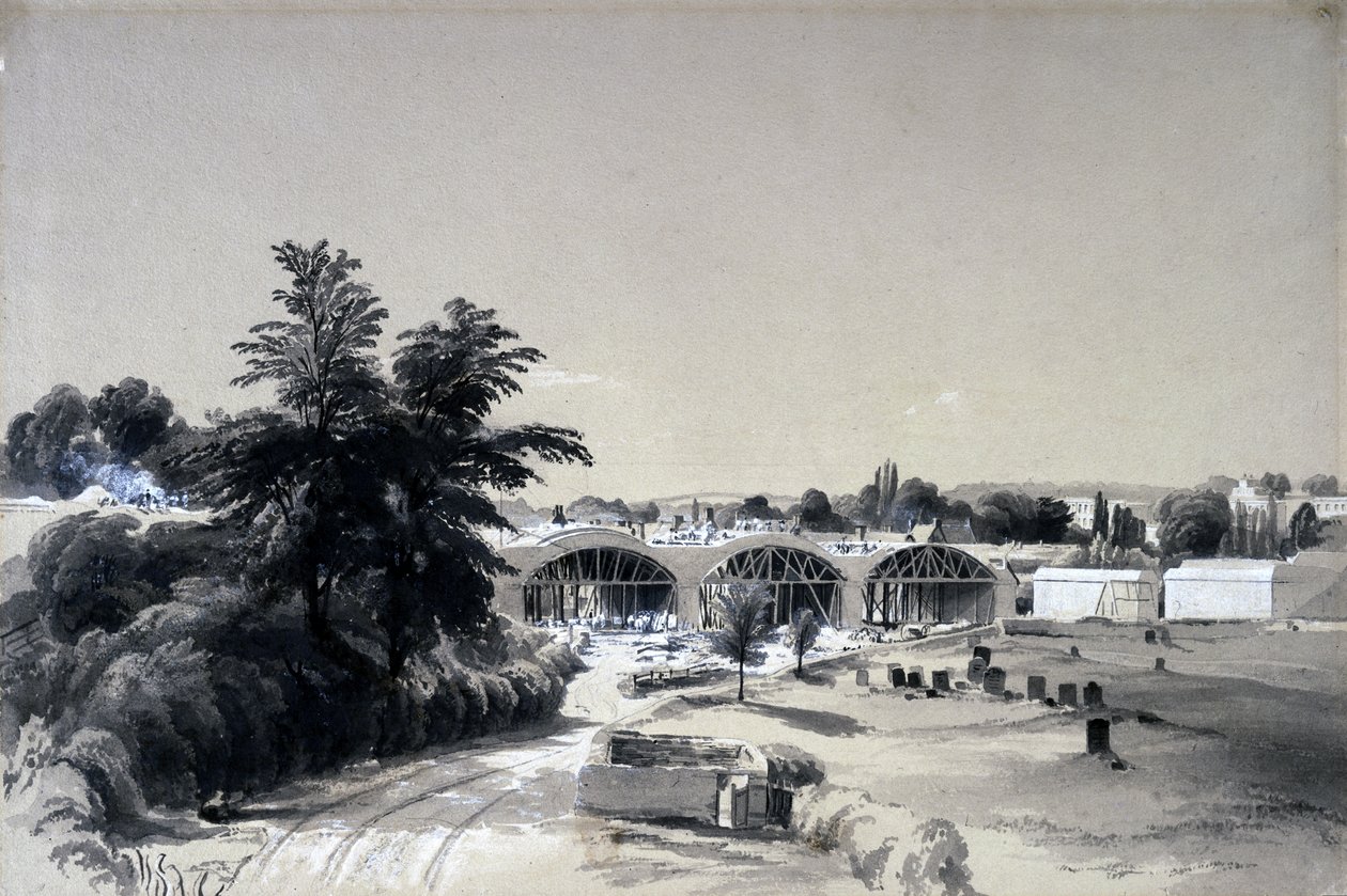 Weedon, Northamptonshire, 6 de julio de 1837 de John Cooke Bourne