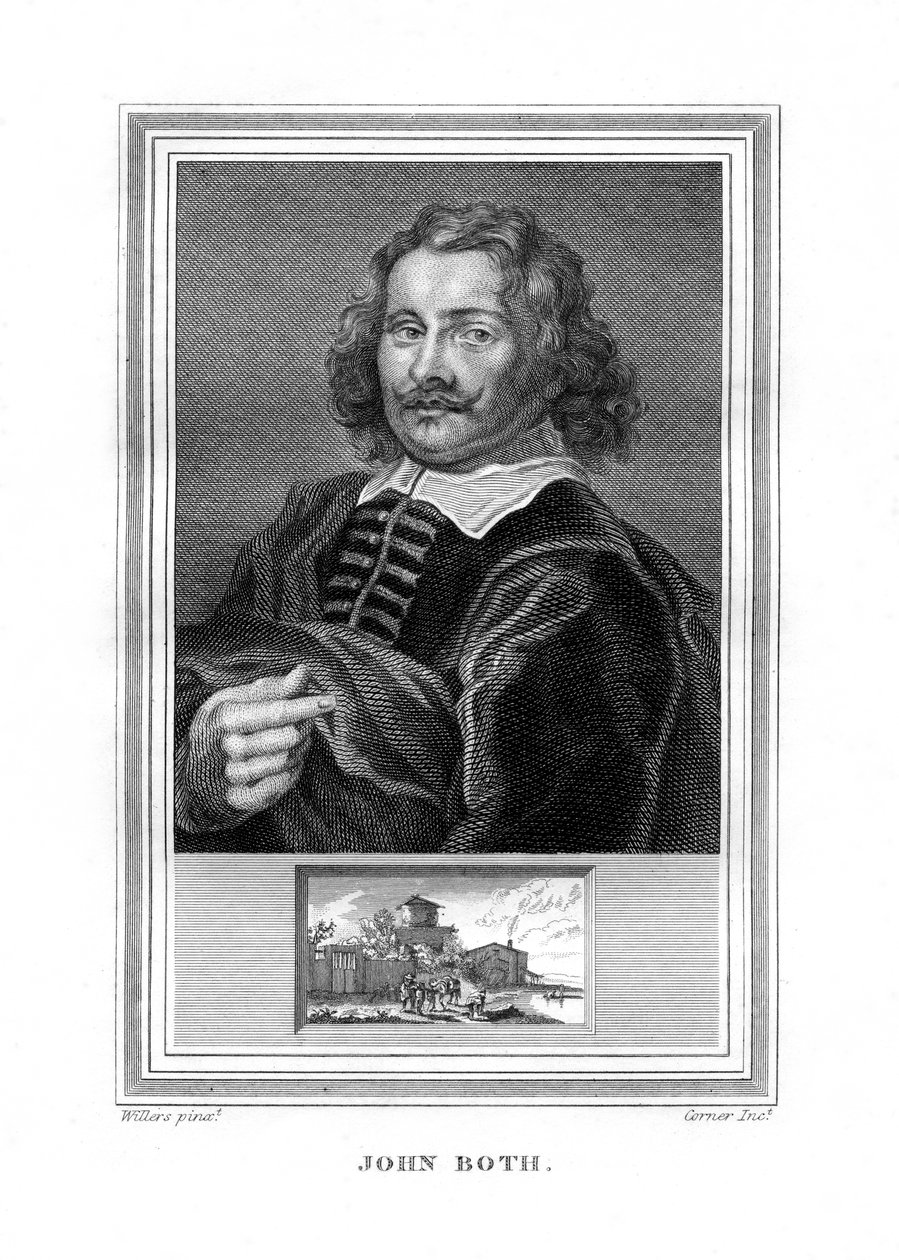 Jan Dirksz Both, pintor holandés de la era barroca, 1825 de John Corner