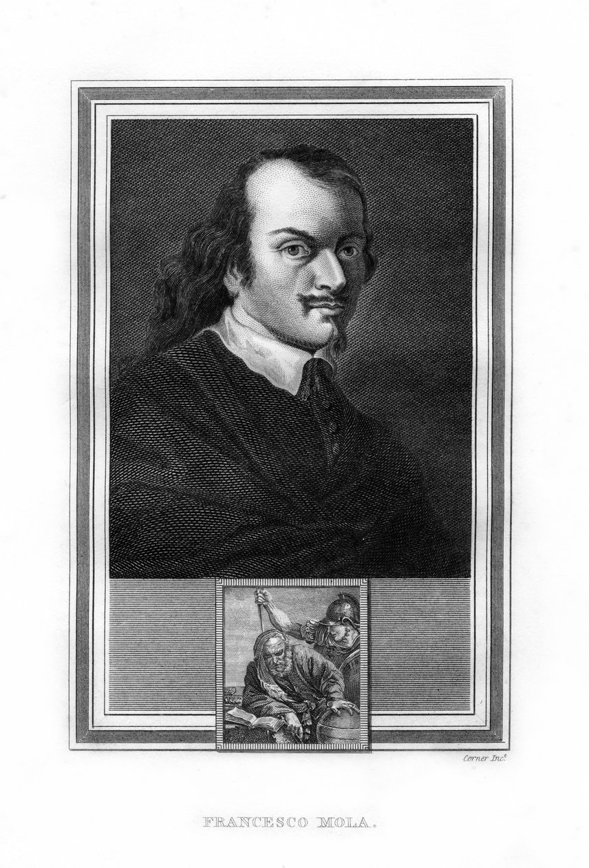 Pier Francesco Mola, pintor italiano de la era barroca de John Corner