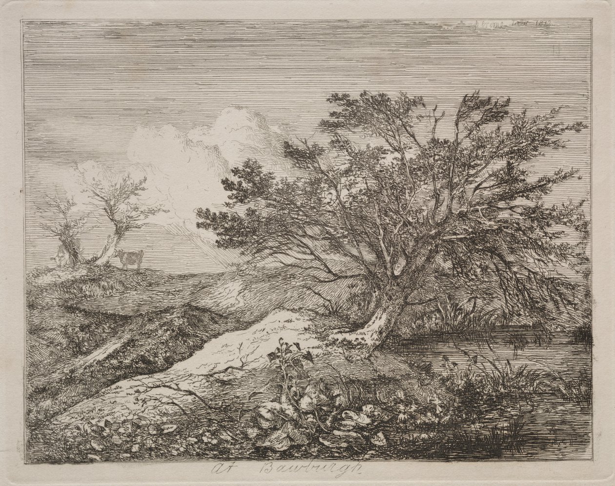 En Bawburgh de John Crome