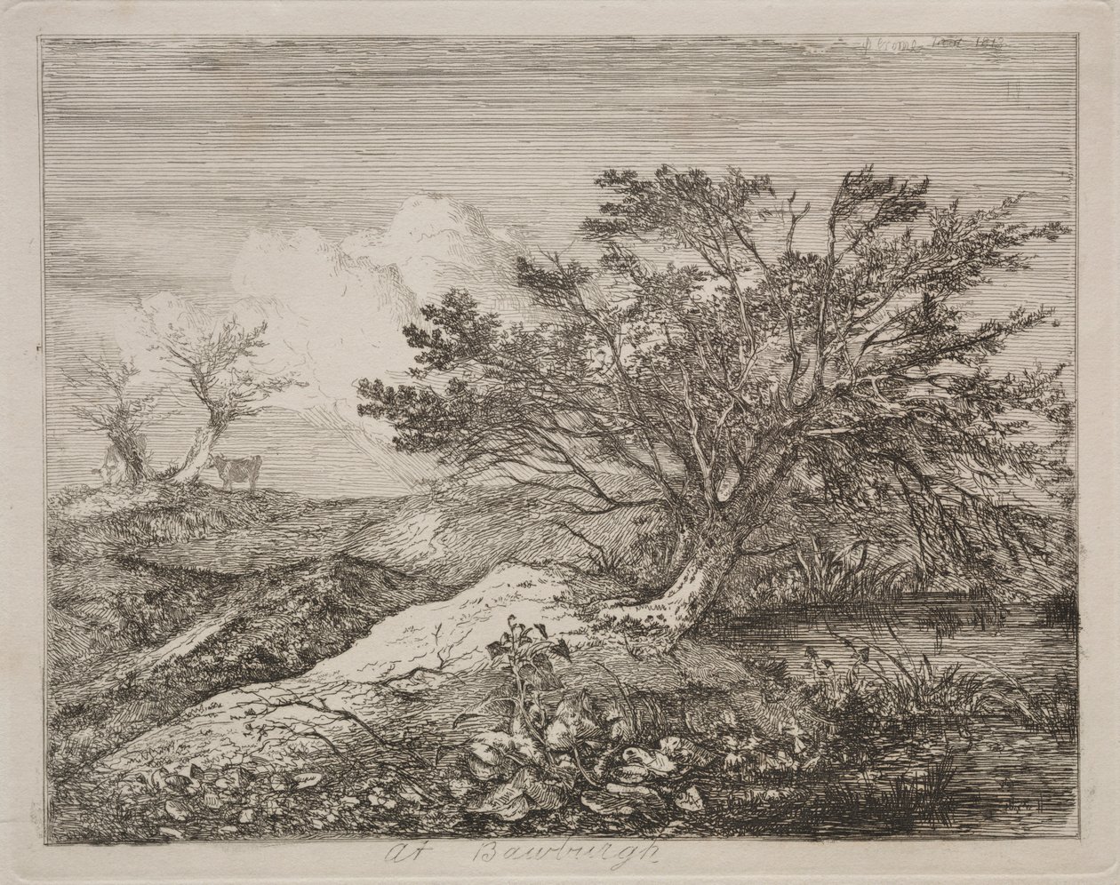 En Bawburgh, 1813 de John Crome