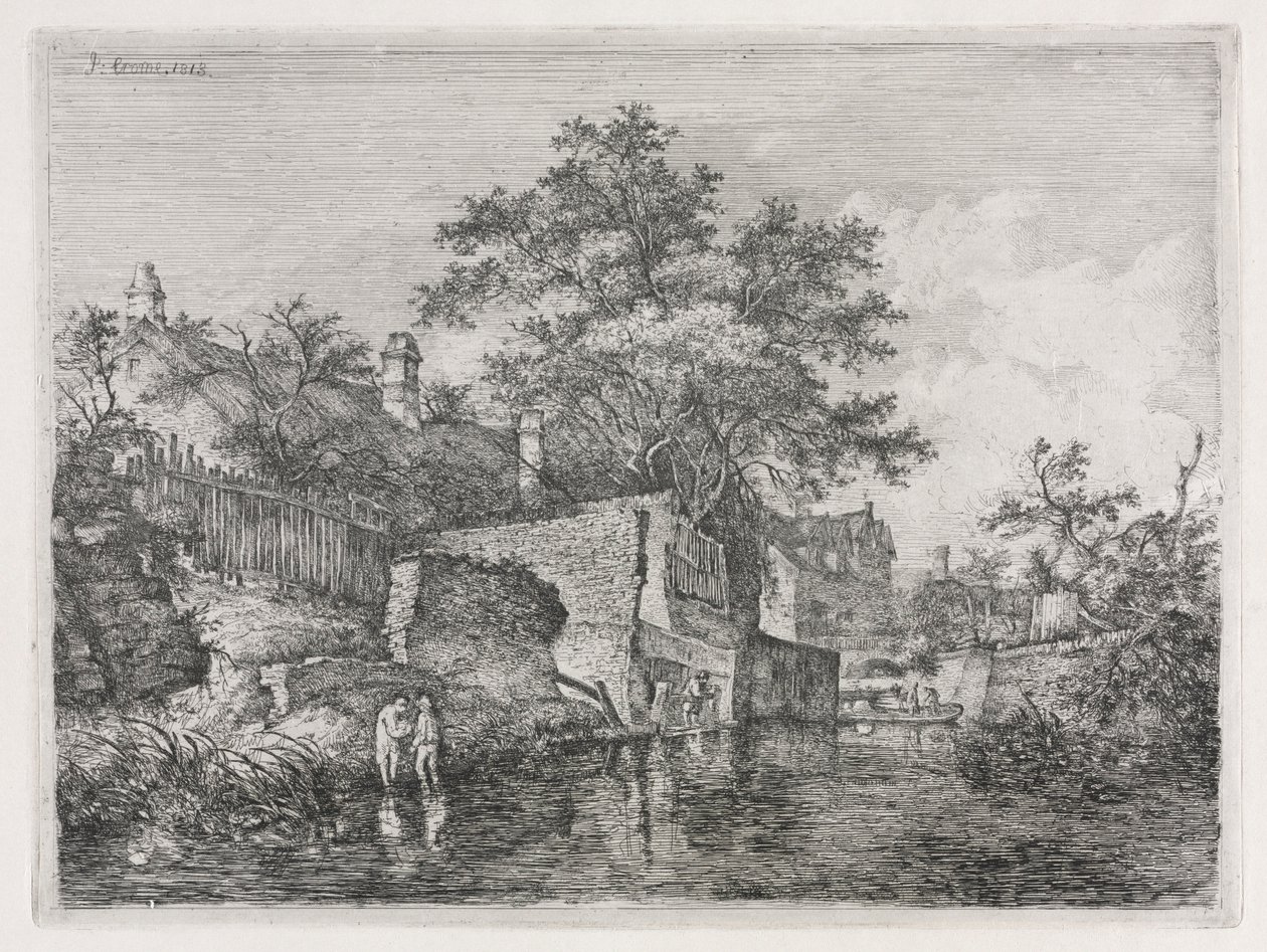 Frente de los Nuevos Molinos, 1813 de John Crome