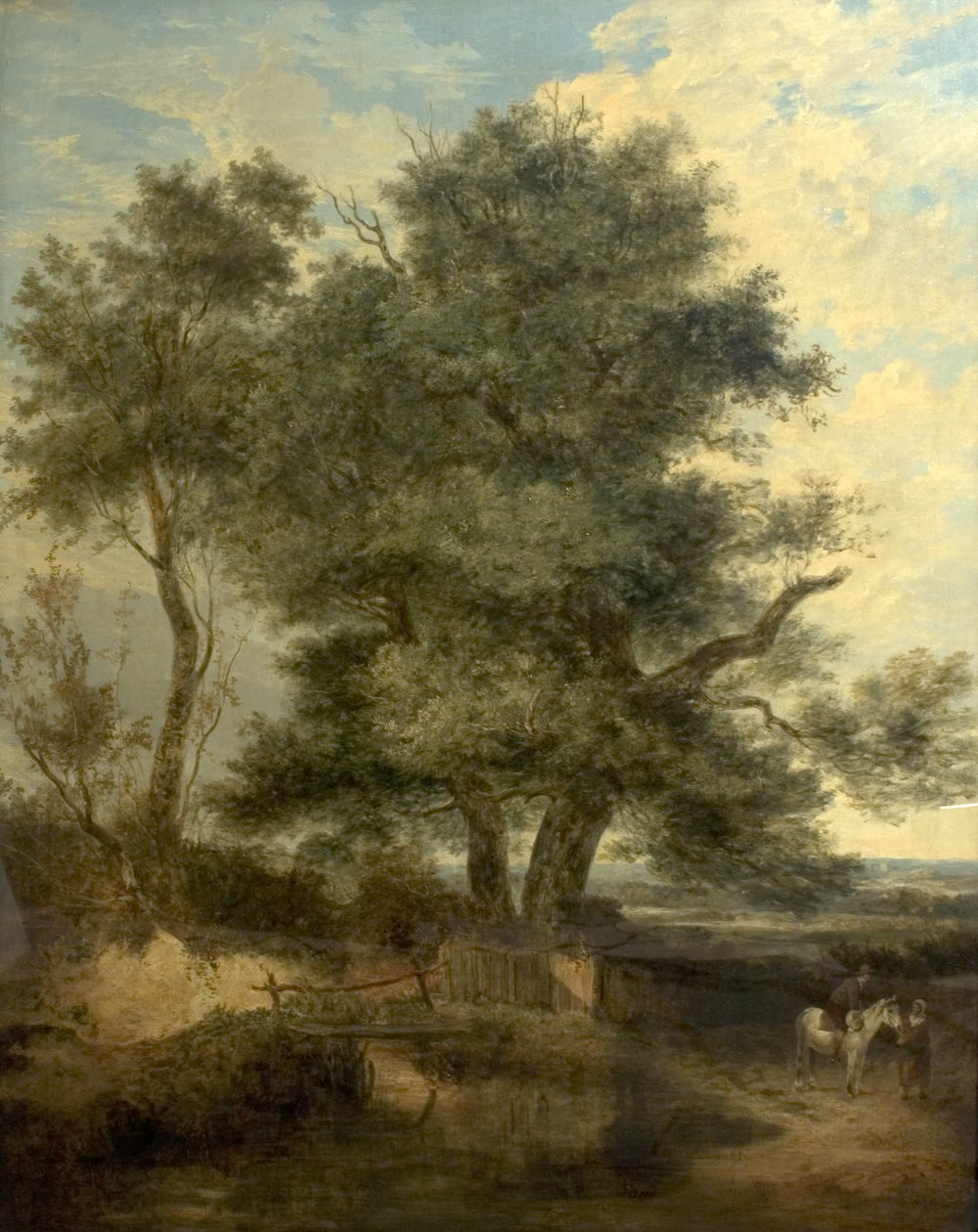 Árboles junto a un arroyo de John Crome