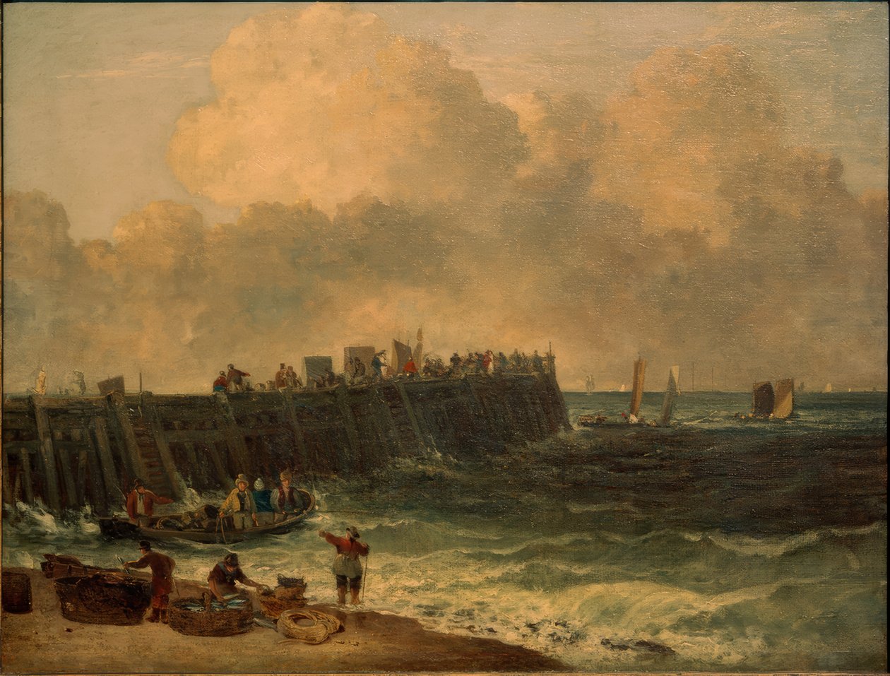 Muelle de Yarmouth de John Crome