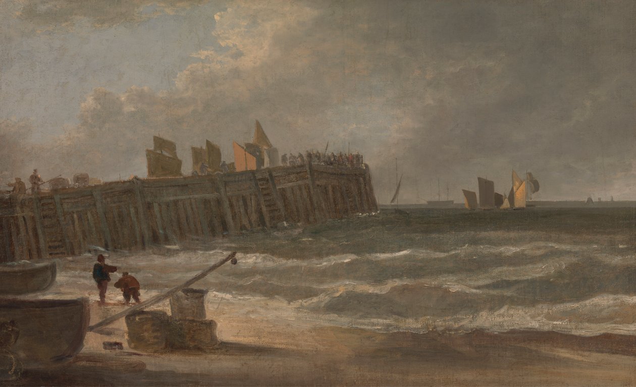 Muelle de Yarmouth de John Crome