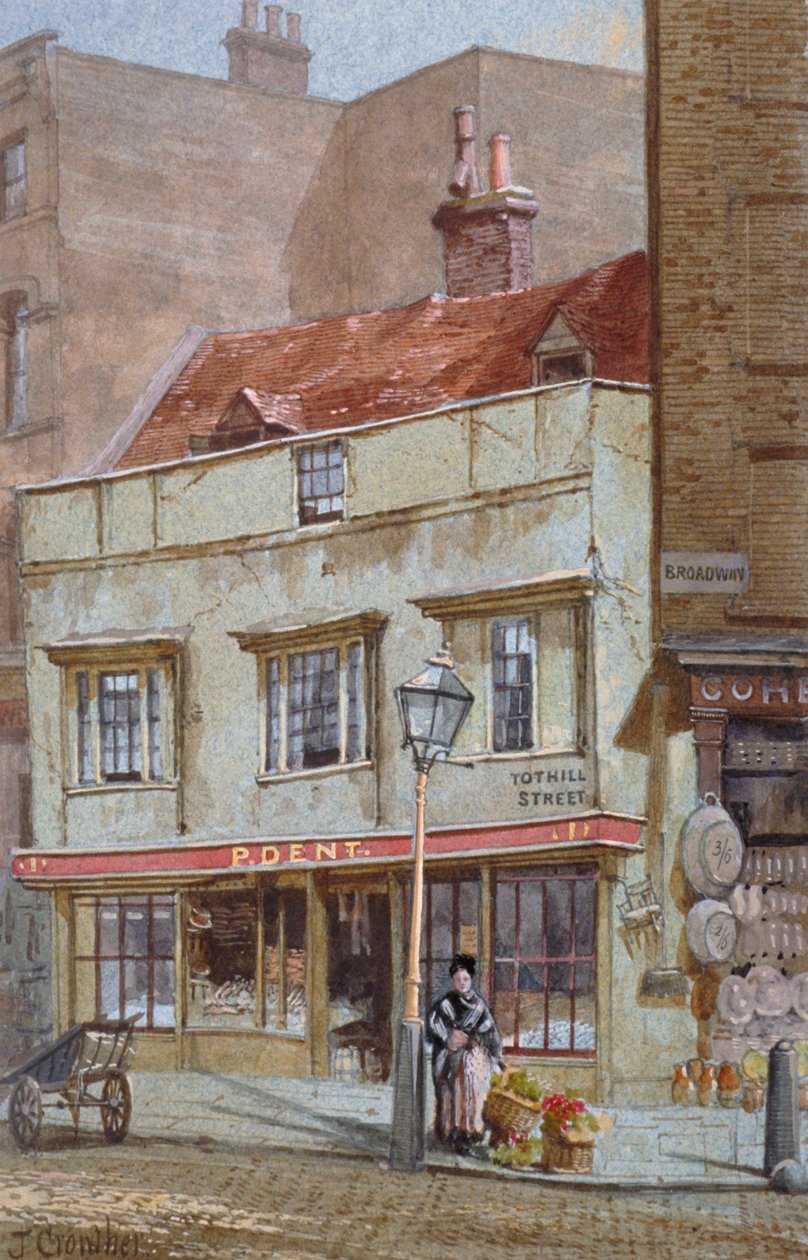 No 1 Tothill Street, Westminster, Londres, c. 1880 de John Crowther