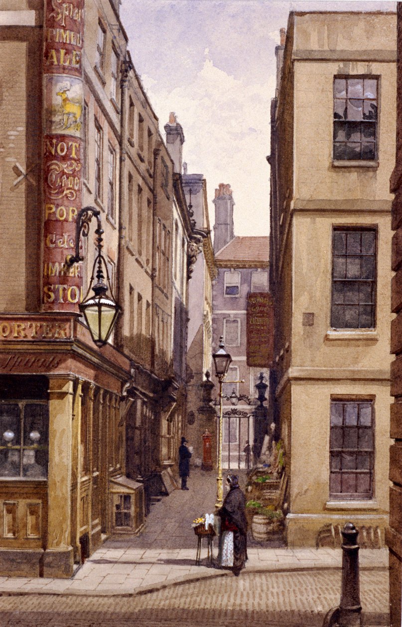 Stag Public House, Devereux Court, Londres de John Crowther
