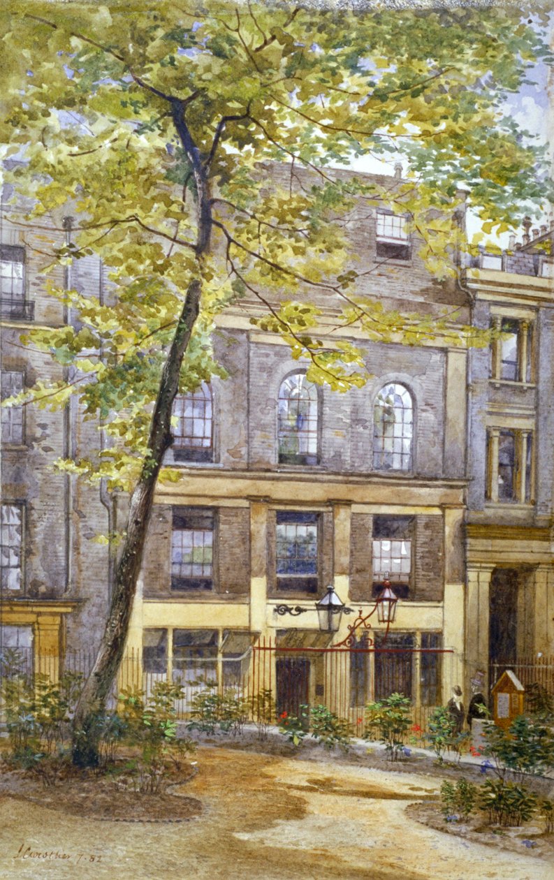 Vista de la Taberna Woolpack, St Peter